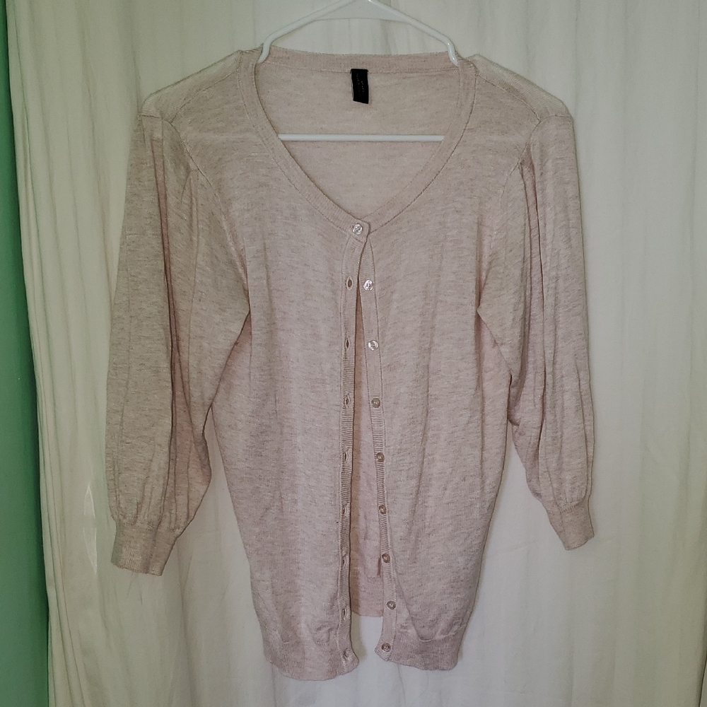 Soyaconcept Premium Cashmere 3/4 Sleeve Cardigan